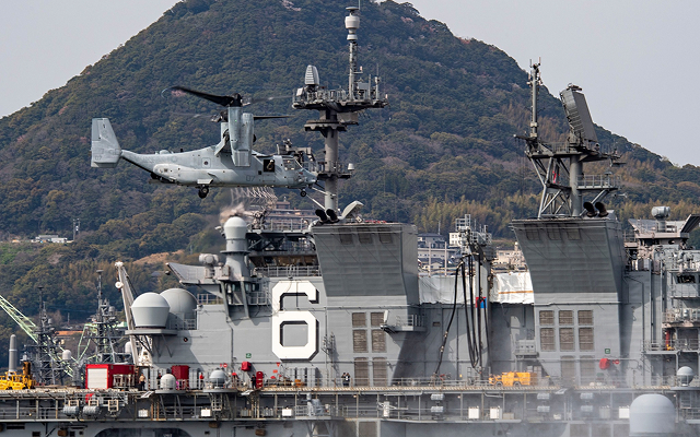 株式会社シンコーの拠点・佐世保基地の海景