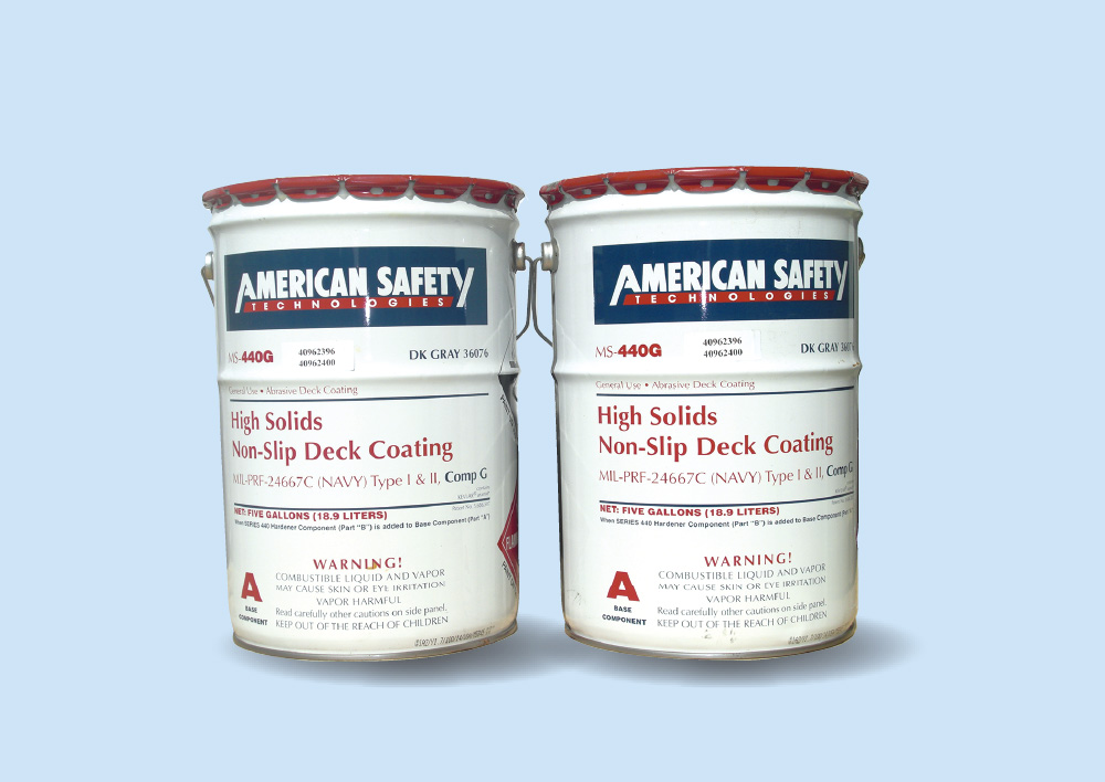 American Safety Technologies（AST）社のノンスキッド（防滑塗装）材料｜エポクゾ〈MS-440G〉