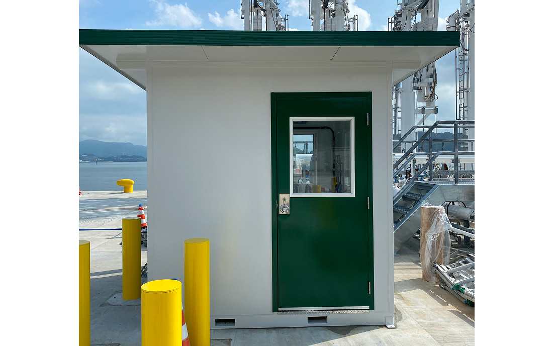 施工事例｜米海施設「米軍横瀬基地(長崎県) ドックハウス US Military Yokose Base (Nagasaki) Dock House」